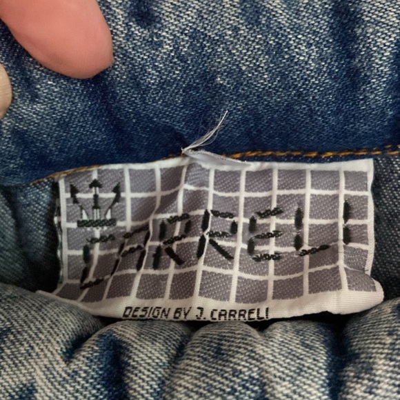 Distressed jean pullover - Picture 3 of 5